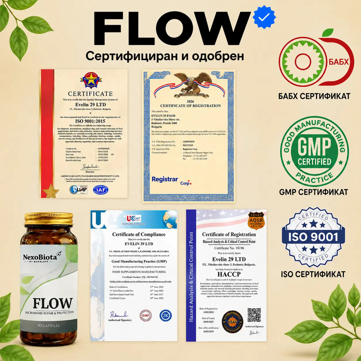 FLOW – Билкова терапия за чисти черва без запек